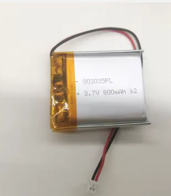 Καλή τιμή Περιβαλλοντικά φιλικές 3.7V 800mAh Custom Lipo μπαταρίες 803035 για βιώσιμες ενεργειακές λύσεις σε απευθείας σύνδεση