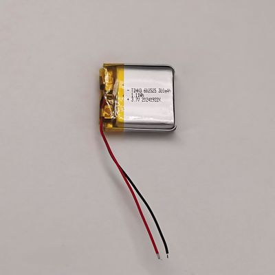 Καλή τιμή 602525 3,7 V 300mAh Λίπο κυψέλες μπαταρίας υψηλής χωρητικότητας σε απευθείας σύνδεση